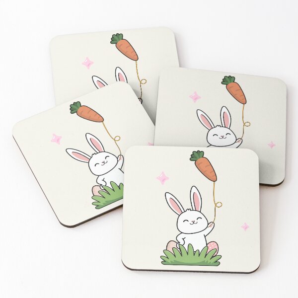 Item preview, Official Carrot Inspector Bunny – Cute Easter Rabbit Kawaii Design designed and sold by PXEpic.