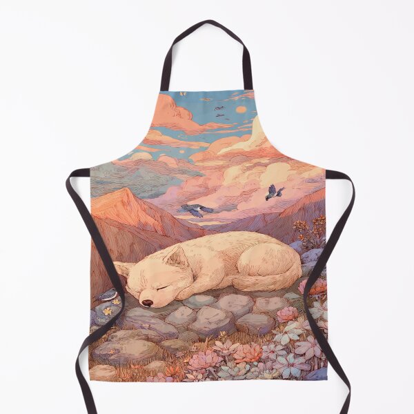 Item preview, Dog Sleep In Mountains designed and sold by NicolasGlowArt.
