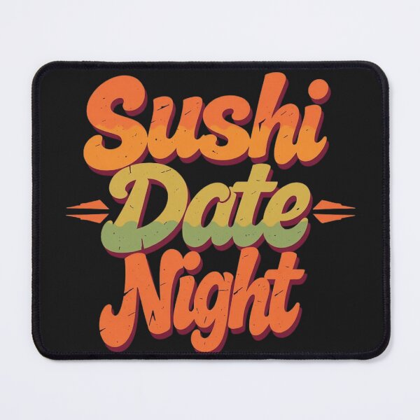 Item preview, Sushi Date Night – Cute Japanese Food Lover Design for Couples designed and sold by Sparkofart07.