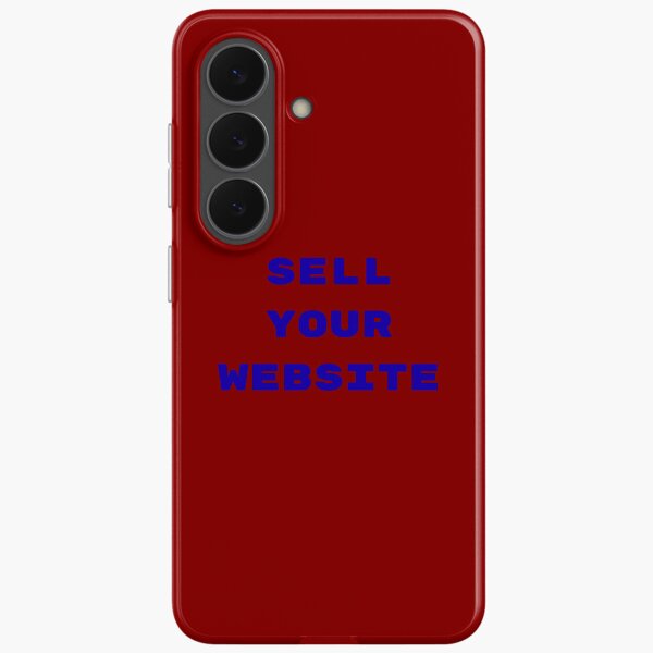 Sell Website Sticker Samsung Galaxy Soft Case