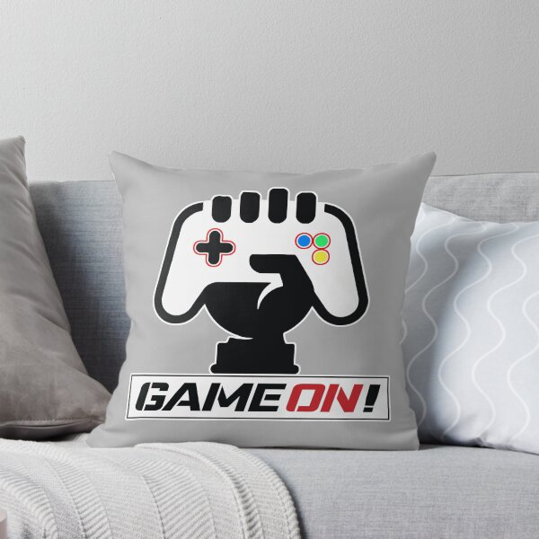 Item preview, Game On! White outline - Fist & Controller designed and sold by 108dragons.
