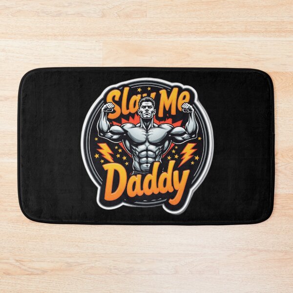 Item preview, Slay Me Daddy Muscular Gay Art – Bold, Sexy, Proud designed and sold by InkDazzle.