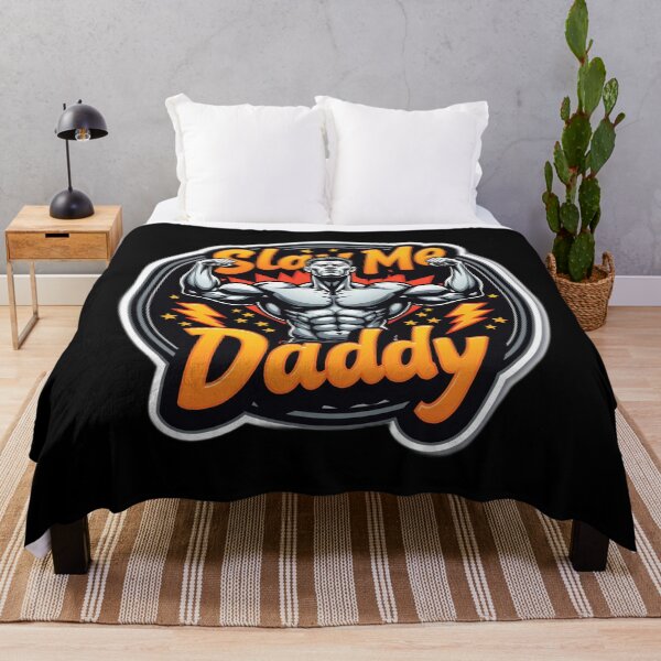 Item preview, Slay Me Daddy Muscular Gay Art – Bold, Sexy, Proud designed and sold by InkDazzle.