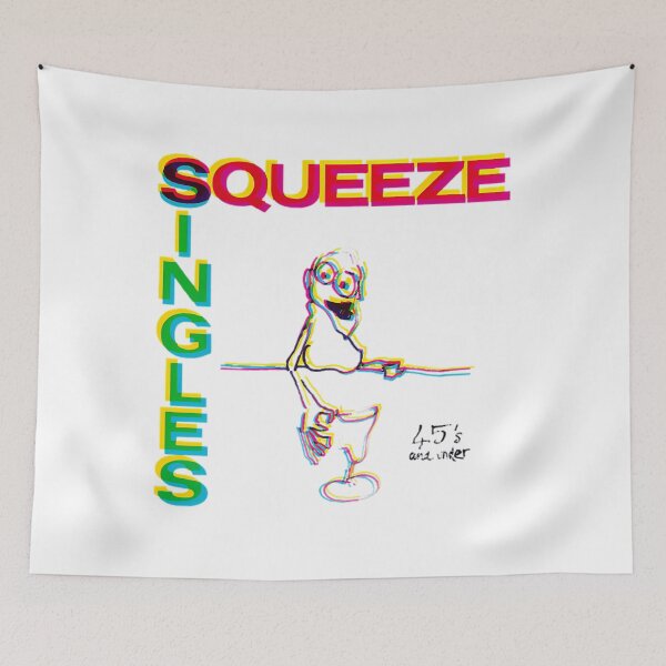 Item preview, Album Music Squeeze Fan Tour Band Vintage Logo designed and sold by ebraretukaq.