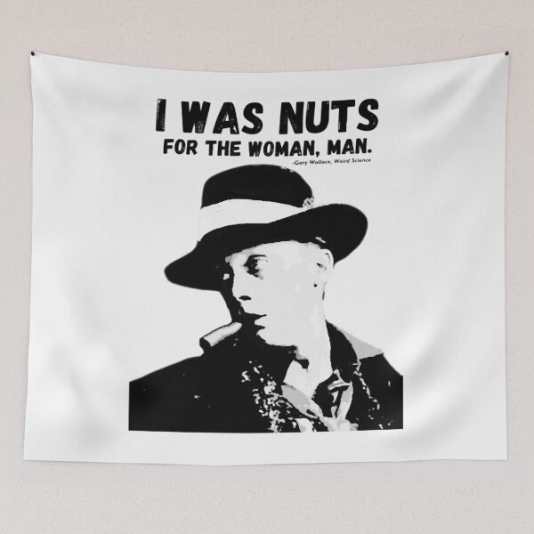 Item preview, I Was Nuts for the Woman, Man -Gary Wallace, 1985  designed and sold by aliomarup.