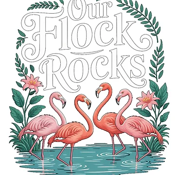 Artwork thumbnail, Our Flock Rocks by JaroCreates