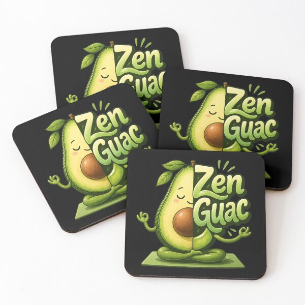 Item preview, Zen Guac Meditating Avocado Yoga Pun. designed and sold by Mr Lee.