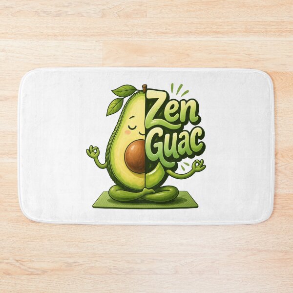 Item preview, Zen Guac Meditating Avocado Yoga Pun. designed and sold by Mr Lee.