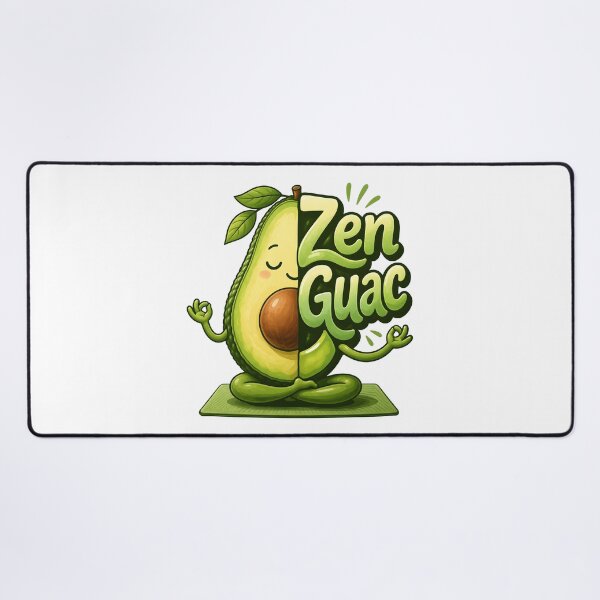 Item preview, Zen Guac Meditating Avocado Yoga Pun. designed and sold by Mr Lee.