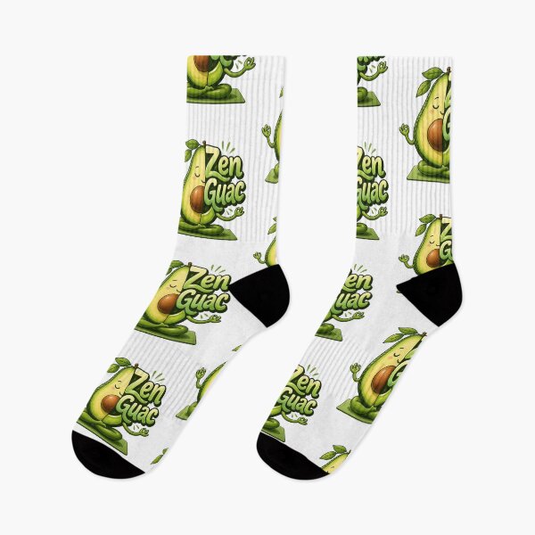 Item preview, Zen Guac Meditating Avocado Yoga Pun. designed and sold by Mr Lee.