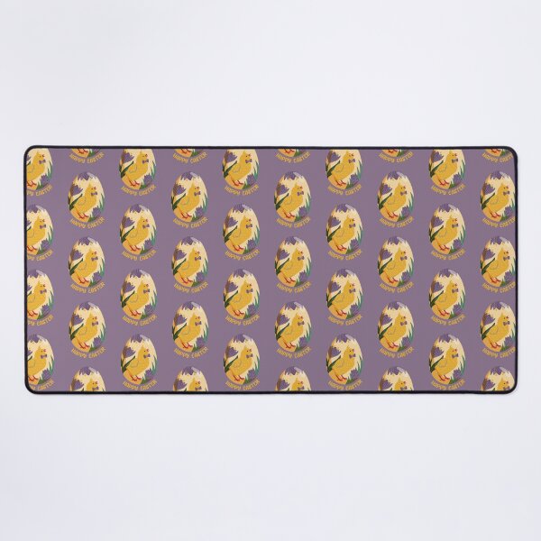 Item preview, Chick in a yellow Easter egg with crocuses – Happy Easter designed and sold by InkofNocturna.
