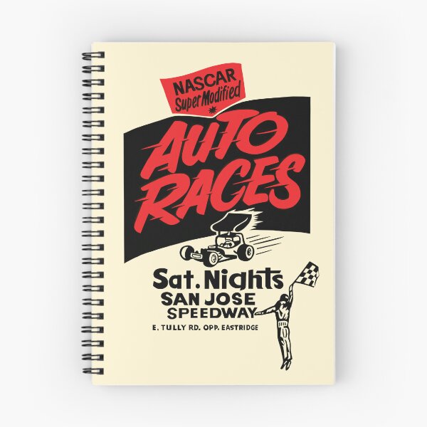 Item preview, Vintage Super Modified Auto Races, San Jose Speedway designed and sold by retropetrol.