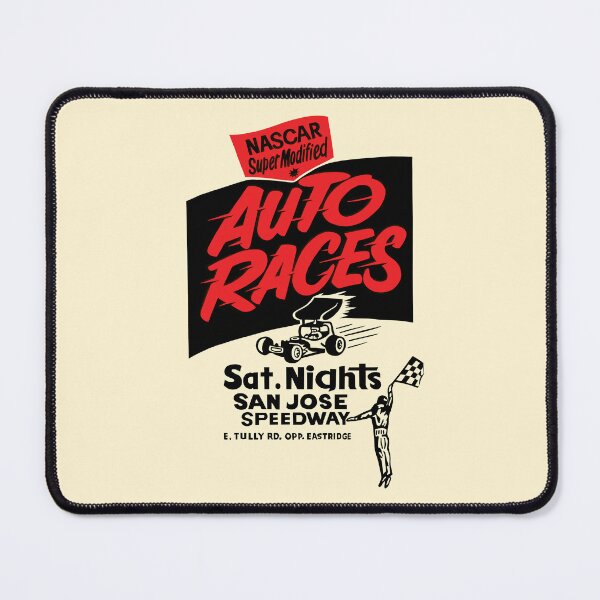 Item preview, Vintage Super Modified Auto Races, San Jose Speedway designed and sold by retropetrol.