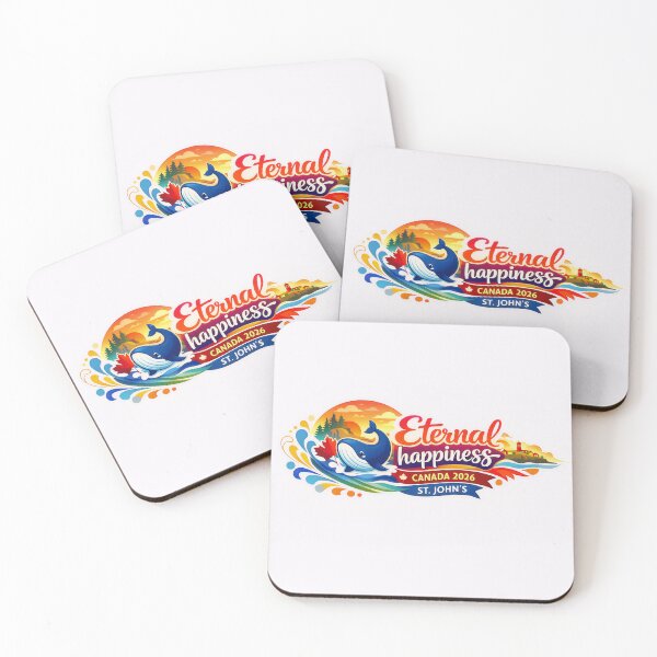 Item preview, Eternal happiness international convention St. John’s Canada 2026 designed and sold by InkyKidArt.