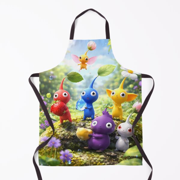 Item preview, Pikmin Garden Adventure Colorful Game Characters Art designed and sold by ascendzero.