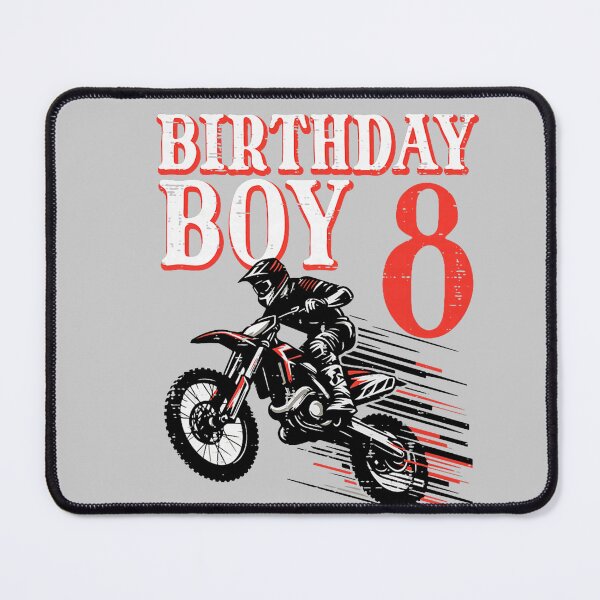 Item preview, Birthday Boy 8 Motorcycle 8th Bday Biker Rider Boys Kids designed and sold by mjohnson9.