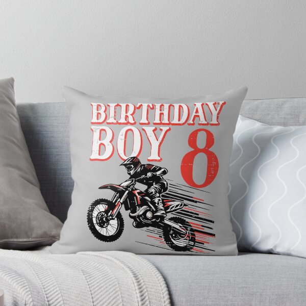 Item preview, Birthday Boy 8 Motorcycle 8th Bday Biker Rider Boys Kids designed and sold by mjohnson9.