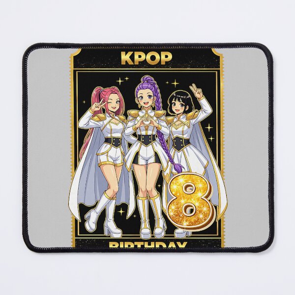 Item preview, 8th Birthday K-pop Star Korean Pop Lovers Fans Girls Bday designed and sold by KathieFaugh.