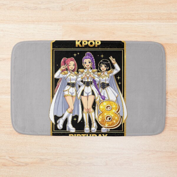 Item preview, 8th Birthday K-pop Star Korean Pop Lovers Fans Girls Bday designed and sold by KathieFaugh.