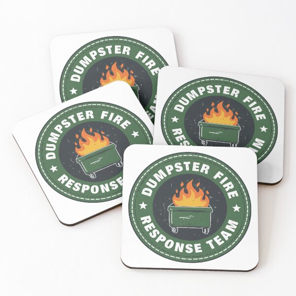 Item preview, Dumpster Fire Response Team Leader Always Managing Wild Office Disasters designed and sold by SkeletonsDanger.