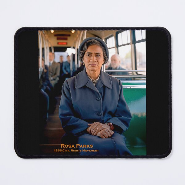 Item preview, ROSA PARKS - Wall Art - 1955 Civil Rights Movement designed and sold by DBM Photo Art 1.