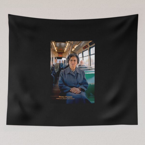 Item preview, ROSA PARKS - Wall Art - 1955 Civil Rights Movement designed and sold by DBM Photo Art 1.