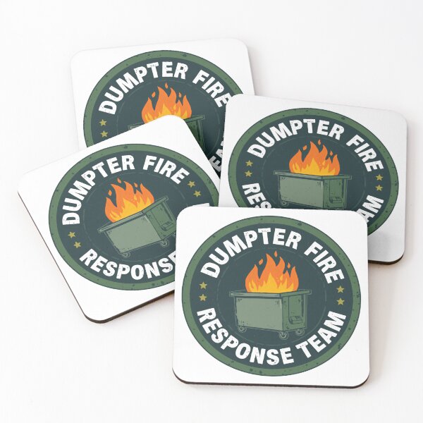 Item preview, Dumpster Fire Response Team Always Solving Bizarre Catastrophes Fast designed and sold by SkeletonsDanger.