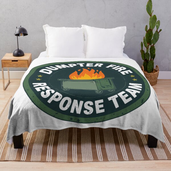 Item preview, Dumpster Fire Response Team Always Solving Bizarre Catastrophes Fast designed and sold by SkeletonsDanger.