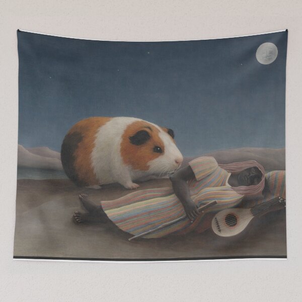 Item preview, The Sleeping Gypsy (After Rousseau) designed and sold by gandolfwizard.