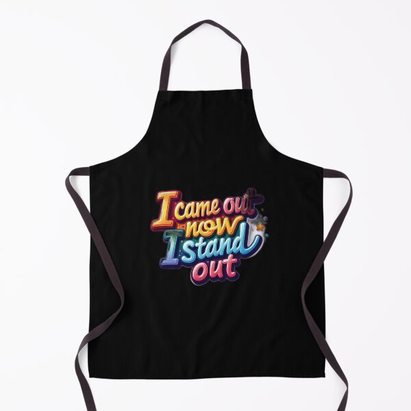 Item preview, Proud to Stand Out: Bold Colorful LGBT Pride Statement designed and sold by InkDazzle.