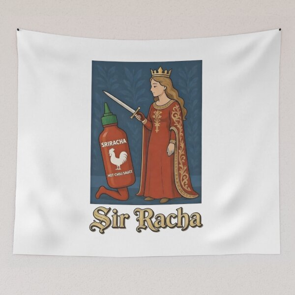 Item preview, Sir Racha: The Knight of Spicy Flavors designed and sold by TshirtsOnline-.