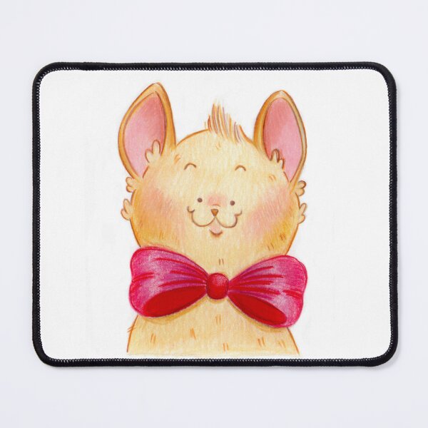 Item preview, Cute Fluffy Cat with Big Bow Tie designed and sold by sankura.