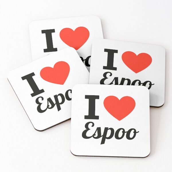 Item preview, I Love Espoo | Finland City Typography | Nordic Culture, Nature & Modern Urban Design designed and sold by PaintedPixels01.