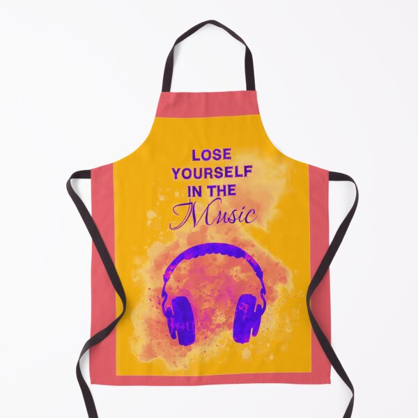 Item preview, Music Lover Quote with Headphones designed and sold by Clauando.