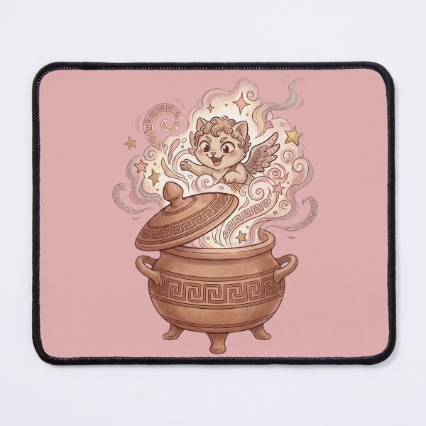 Item preview, Pandora's Box Cat - Cute Cupid Winged Kitten designed and sold by MythoWorldddd.
