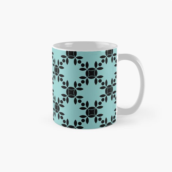 Item preview, Duck egg blue lattice geometric seamless repeating pattern designed and sold by SeamlessDsign.