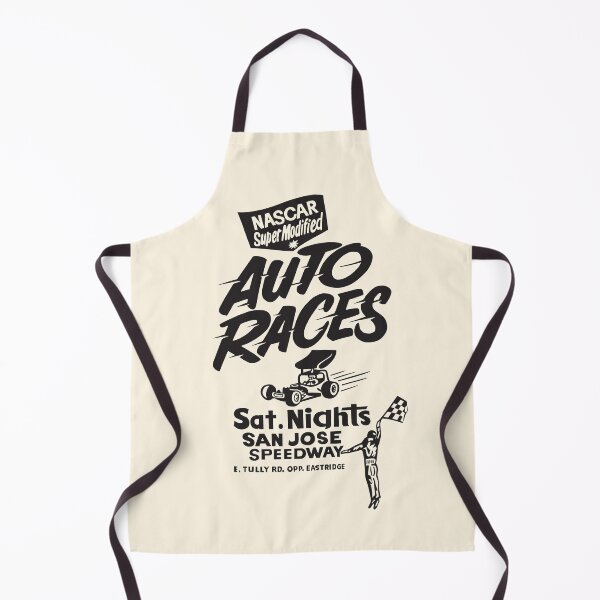 Item preview, Vintage Super Modified Auto Races, San Jose Speedway - black print designed and sold by retropetrol.