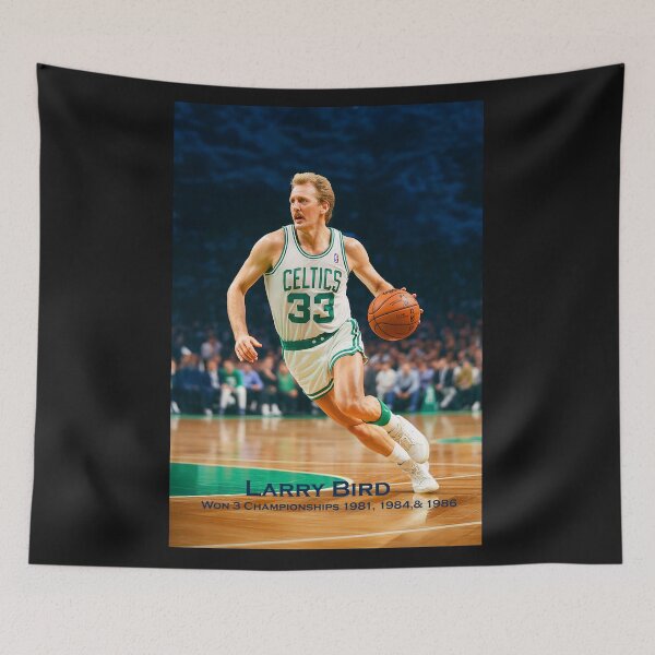 Item preview, LARRY BIRD - Wall Art - Won 3 Championships 1981, 1984, & 1986 designed and sold by DBM Photo Art 1.