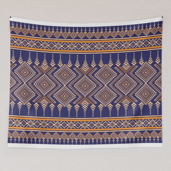 Item preview, Ethnic Geometric Tribal Border Pattern designed and sold by PowerAntShop.