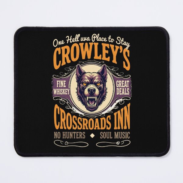 Item preview, Crowley’s Crossroads Inn: Supernatural Art designed and sold by TshirtsOnline-.