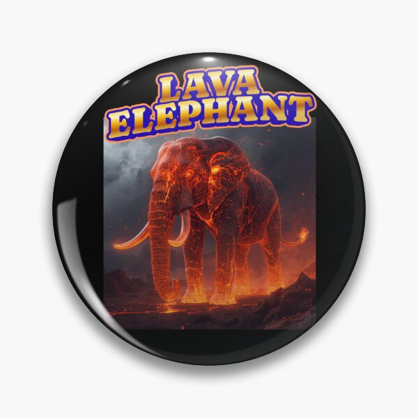 Item preview, DESIGN OF LAVA ELEPHANT designed and sold by mama-creative.