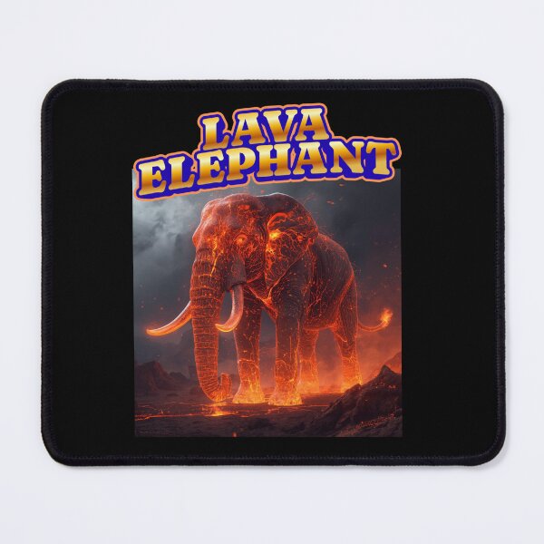 Item preview, DESIGN OF LAVA ELEPHANT designed and sold by mama-creative.