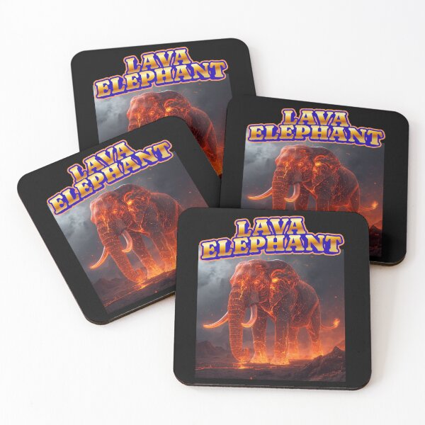 Item preview, DESIGN OF LAVA ELEPHANT designed and sold by mama-creative.