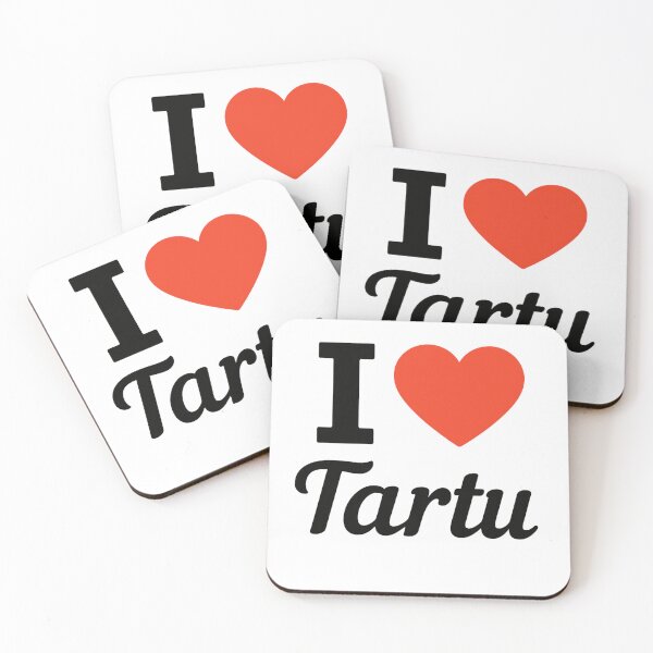 Item preview, I Love Tartu | Estonia City Typography | Culture, Education & Creative Urban Design designed and sold by PaintedPixels01.