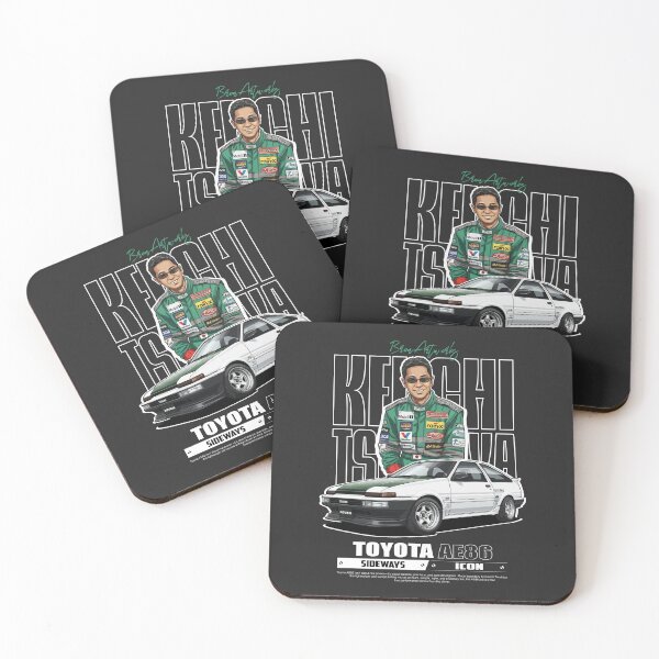 Item preview, KEIICHI TSUCHIYA AE86 designed and sold by BronArtworks.