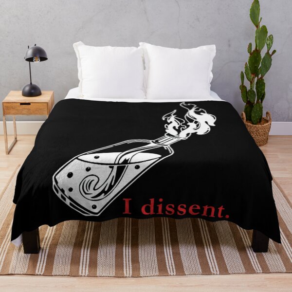 Item preview, I Dissent - White Bottle  designed and sold by WaxenJackson.