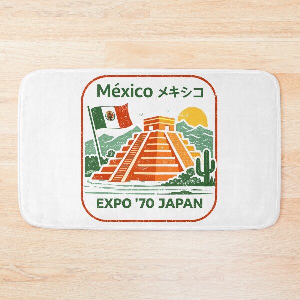 Item preview, Mexico Expo '70 Japan T-Shirt designed and sold by Matinez Pink.