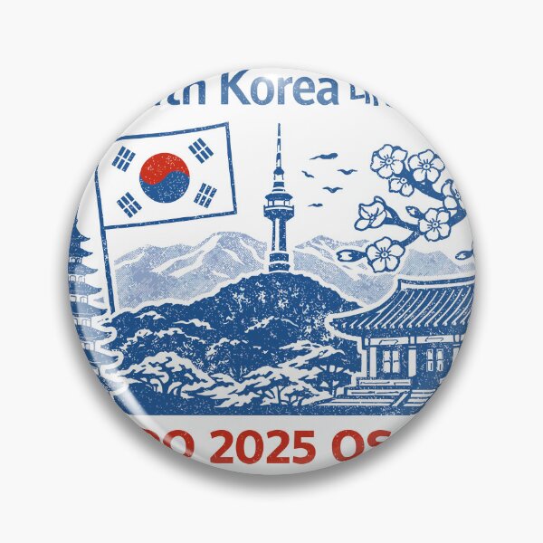 Item preview, South Korea Expo 2025 Osaka T-Shirt designed and sold by Matinez Pink.
