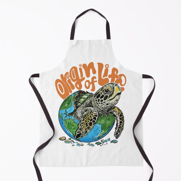Item preview, Sea Turtle Origin of Life – Save Earth Eco Ocean Conservation Illustration designed and sold by Apostrophe8.