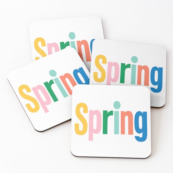 Item preview,  Colorful Spring Typography Art designed and sold by BobaBunny76.